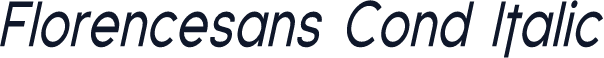 Florencesans Cond Italic