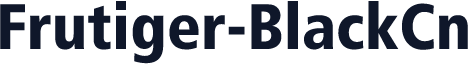 Frutiger-BlackCn