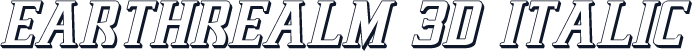 Earthrealm 3D Italic