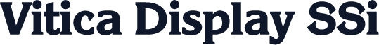 Vitica Display SSi