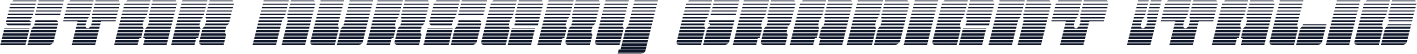 Star Nursery Gradient Italic
