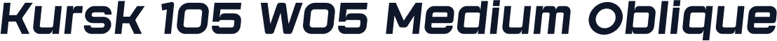 Kursk 105 W05 Medium Oblique