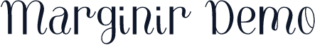 Marginir Demo