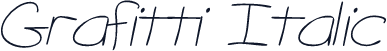 Grafitti Italic