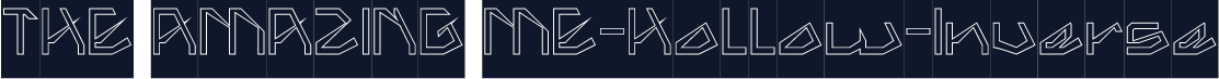 THE AMAZING ME-Hollow-Inverse