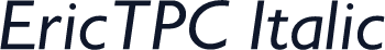 EricTPC Italic