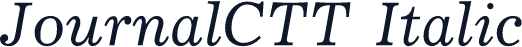 JournalCTT Italic