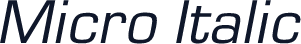 Micro Italic