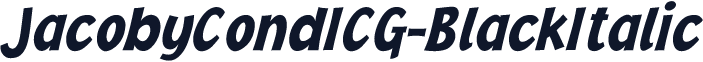 JacobyCondICG-BlackItalic