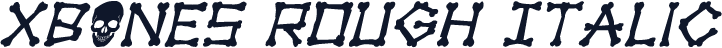xBONES Rough Italic