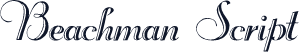 Beachman Script