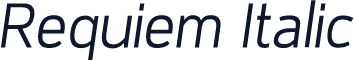 Requiem Italic