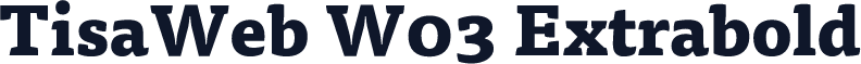 TisaWeb W03 Extrabold