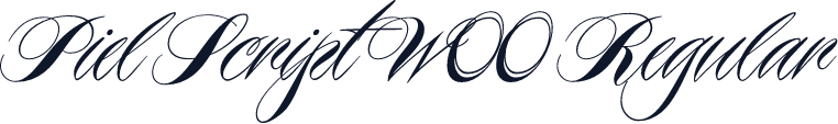 Piel Script W00 Regular