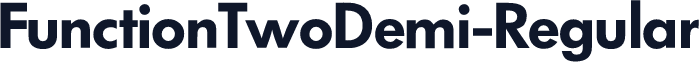 FunctionTwoDemi-Regular