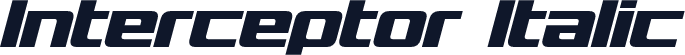 Interceptor Italic