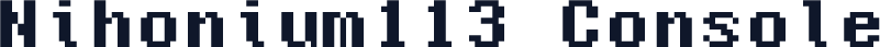Nihonium113 Console