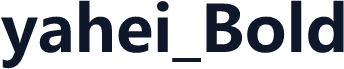 yahei_Bold