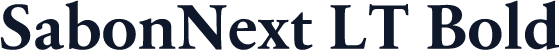 SabonNext LT Bold