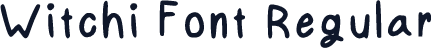 Witchi Font Regular