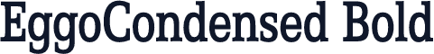 EggoCondensed Bold