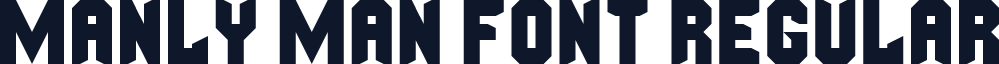 Manly Man Font Regular