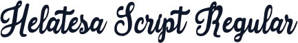 Helatesa Script Regular