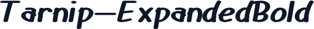 Tarnip-ExpandedBold