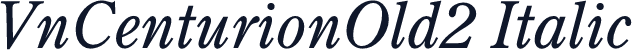 VnCenturionOld2 Italic