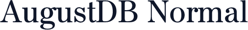 AugustDB Normal