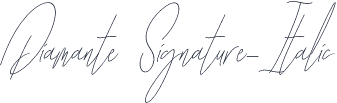 Diamante Signature_Italic