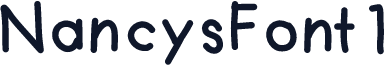 NancysFont1