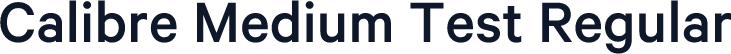 Calibre Medium Test Regular
