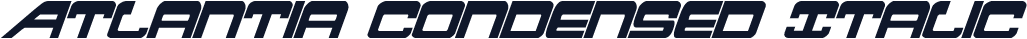 Atlantia Condensed Italic