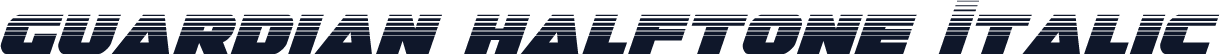 Guardian Halftone Italic