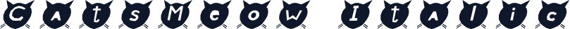 CatsMeow Italic