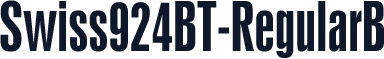Swiss924BT-RegularB