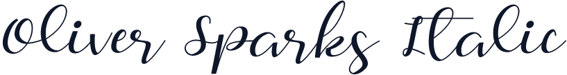 Oliver Sparks Italic