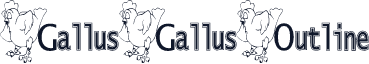 GallusGallusOutline