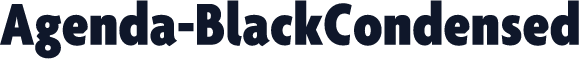 Agenda-BlackCondensed