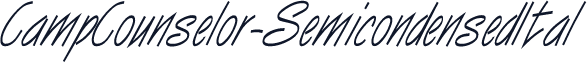 CampCounselor-SemicondensedItal