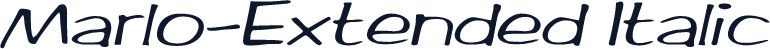 Marlo-Extended Italic