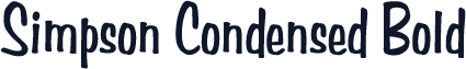 Simpson Condensed Bold
