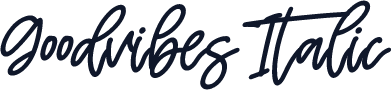 Goodvibes Italic