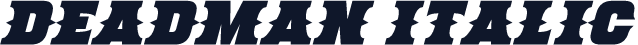 Deadman Italic