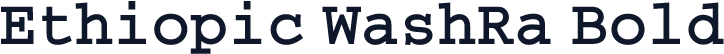 Ethiopic WashRa Bold