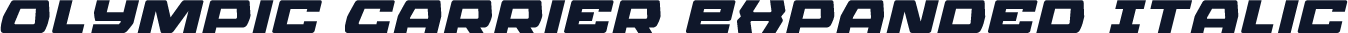 Olympic Carrier Expanded Italic