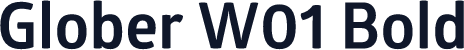 Glober W01 Bold
