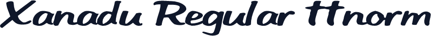 Xanadu Regular ttnorm