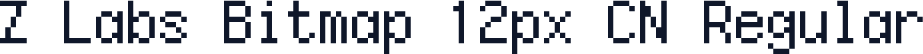 Z Labs Bitmap 12px CN Regular